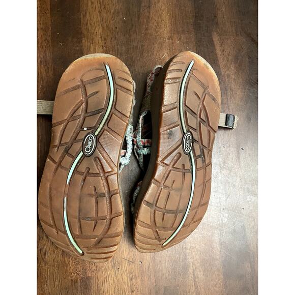 Blue and orange chaco women's size 8 - Picture 3 of 3